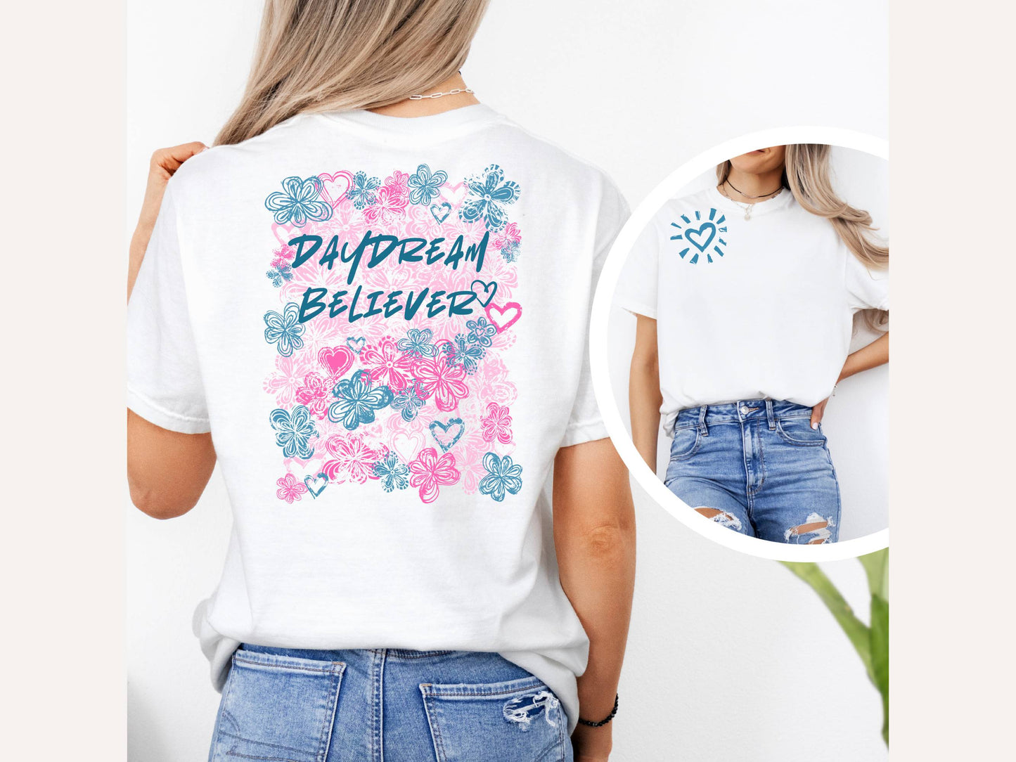 Daydream Believer unisex comfort colors t-shirt
