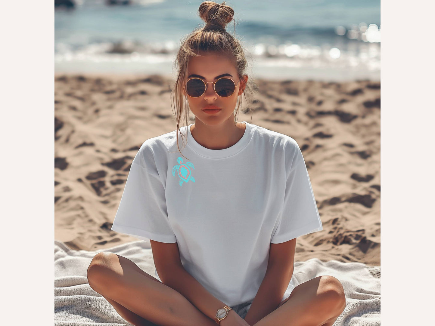 Ocean Love comfort colors unisex t-shirt
