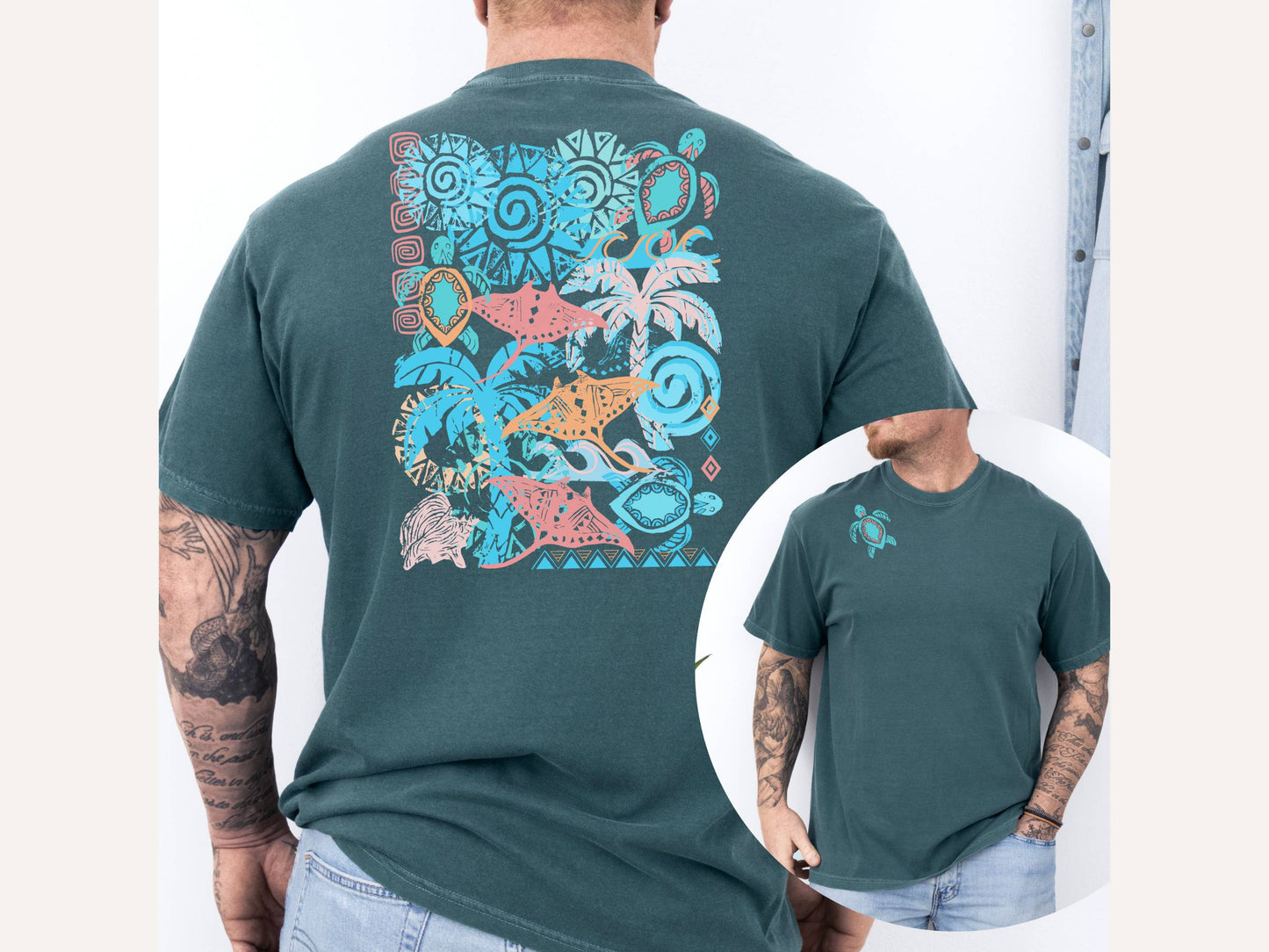 Ocean Love comfort colors unisex t-shirt