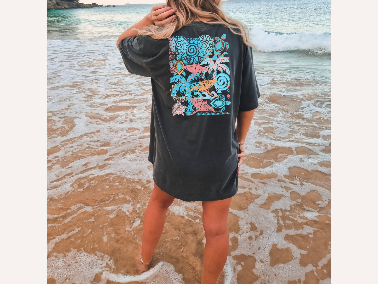 Ocean Love comfort colors unisex t-shirt