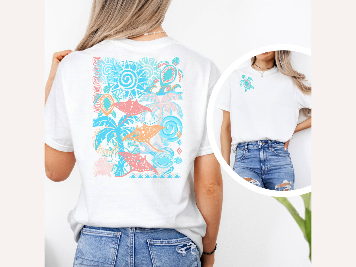 Ocean Love comfort colors unisex t-shirt