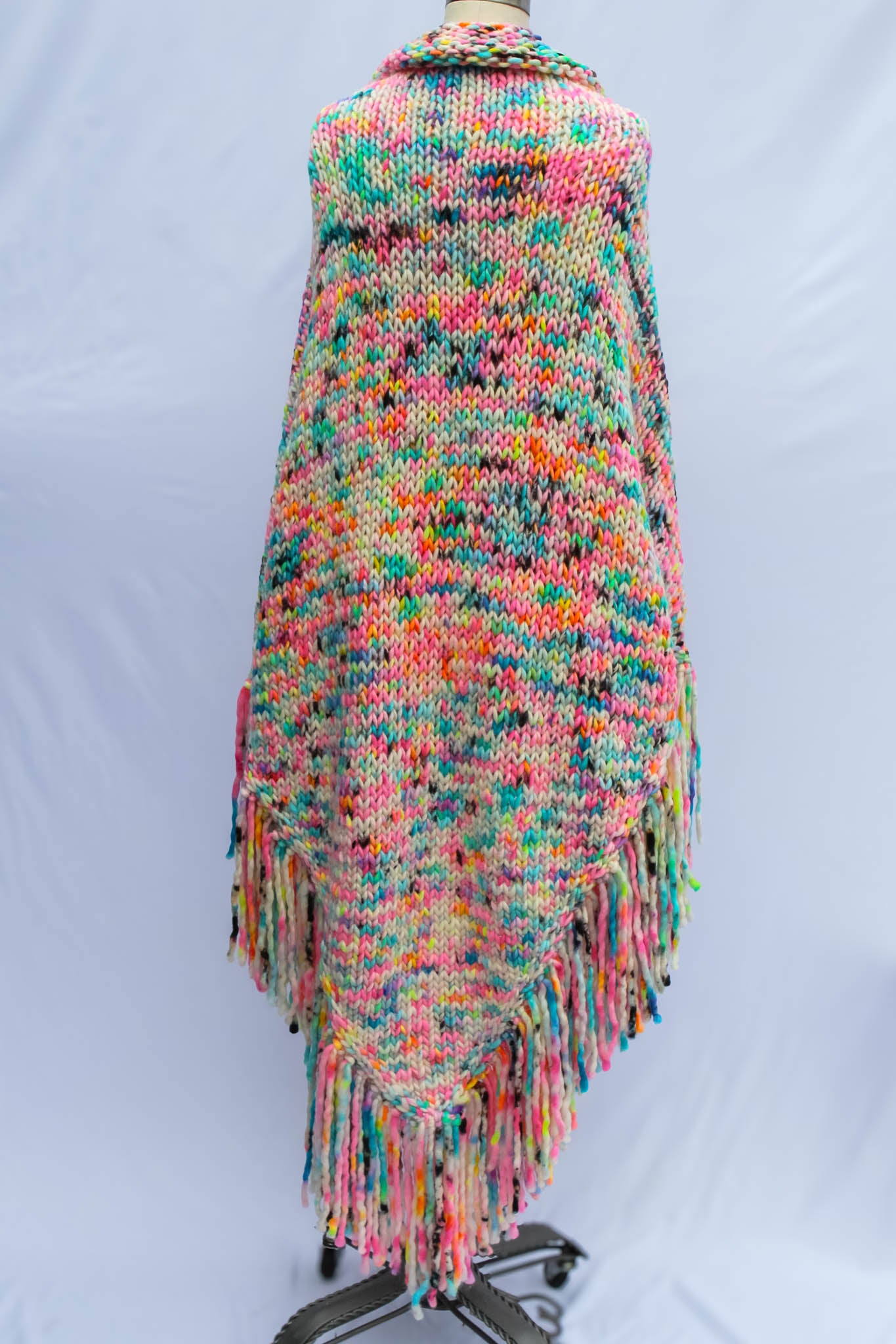 Garden Graffiti — Hand-Dyed Luxury Shawl