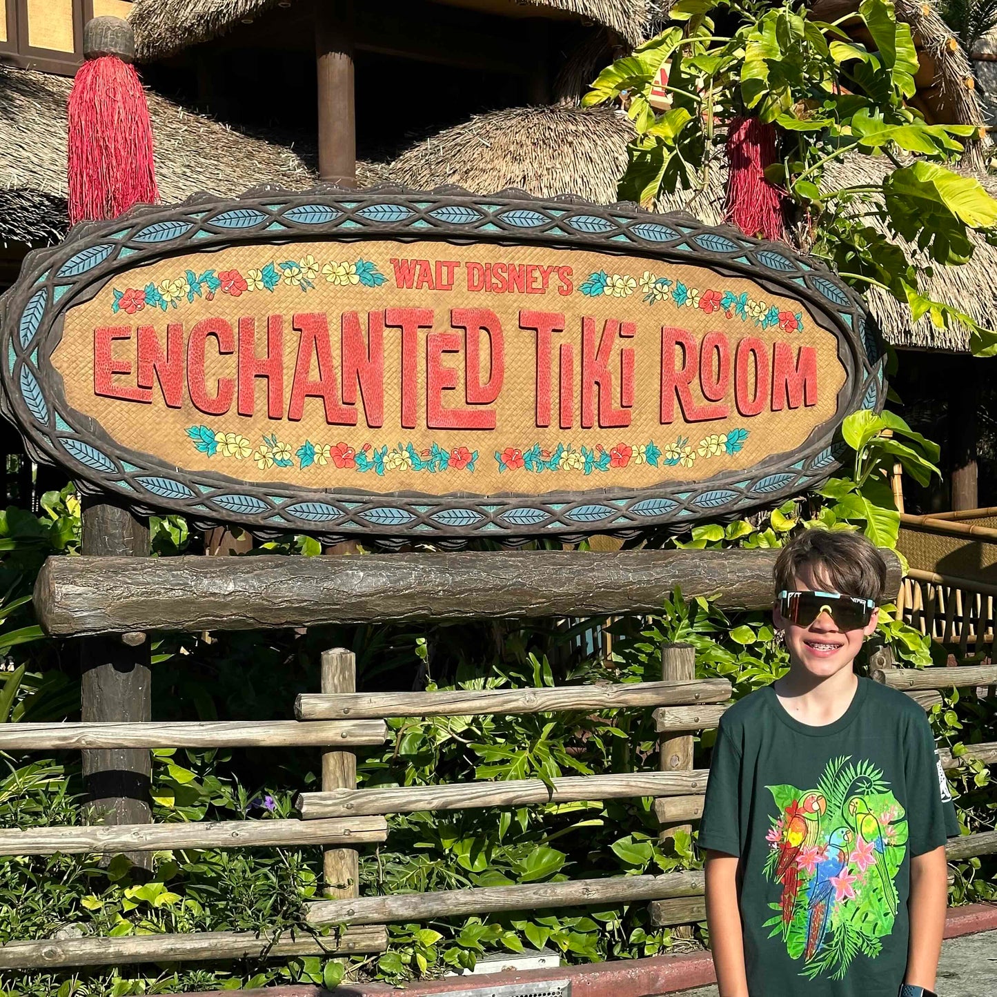 Enchanted Tiki Parrots unisex bella + canvas t-shirt