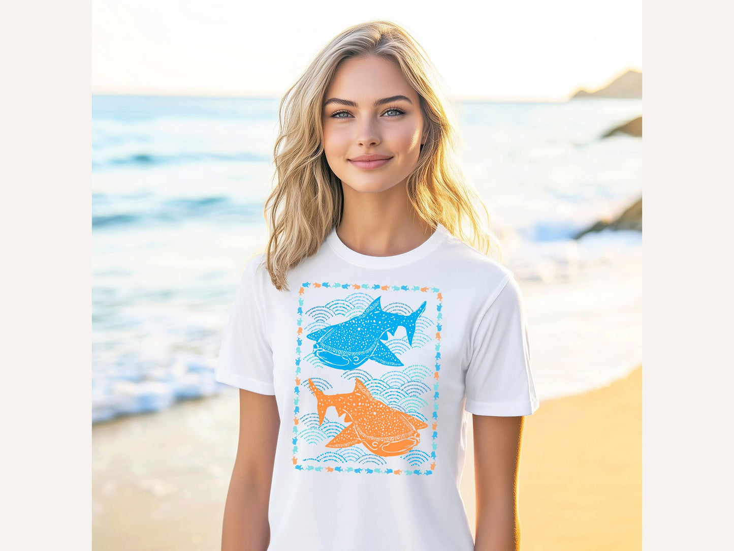 Whale Shark unisex bella + canvas t-shirt