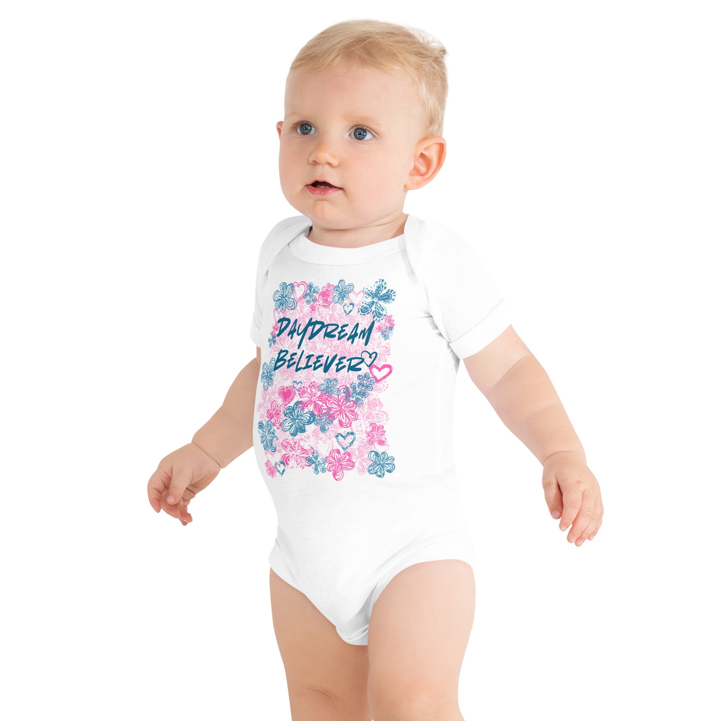 Daydream Believer baby short sleeve onesie
