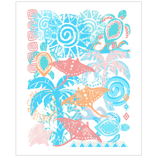 Ocean Love art print