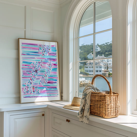 "Enchanted Reef Garden" — Ocean-Inspired Fine Art Print