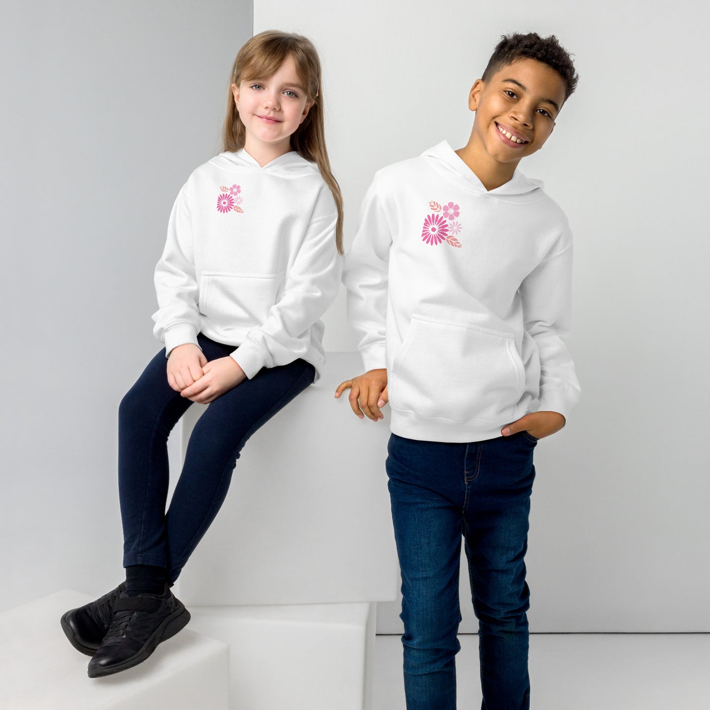 Wildflower youth cotton heritage hoodie