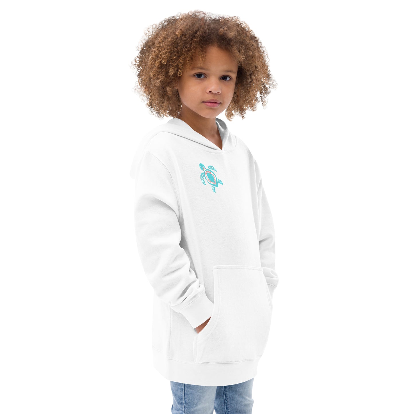 Ocean Love youth cotton heritage hoodie