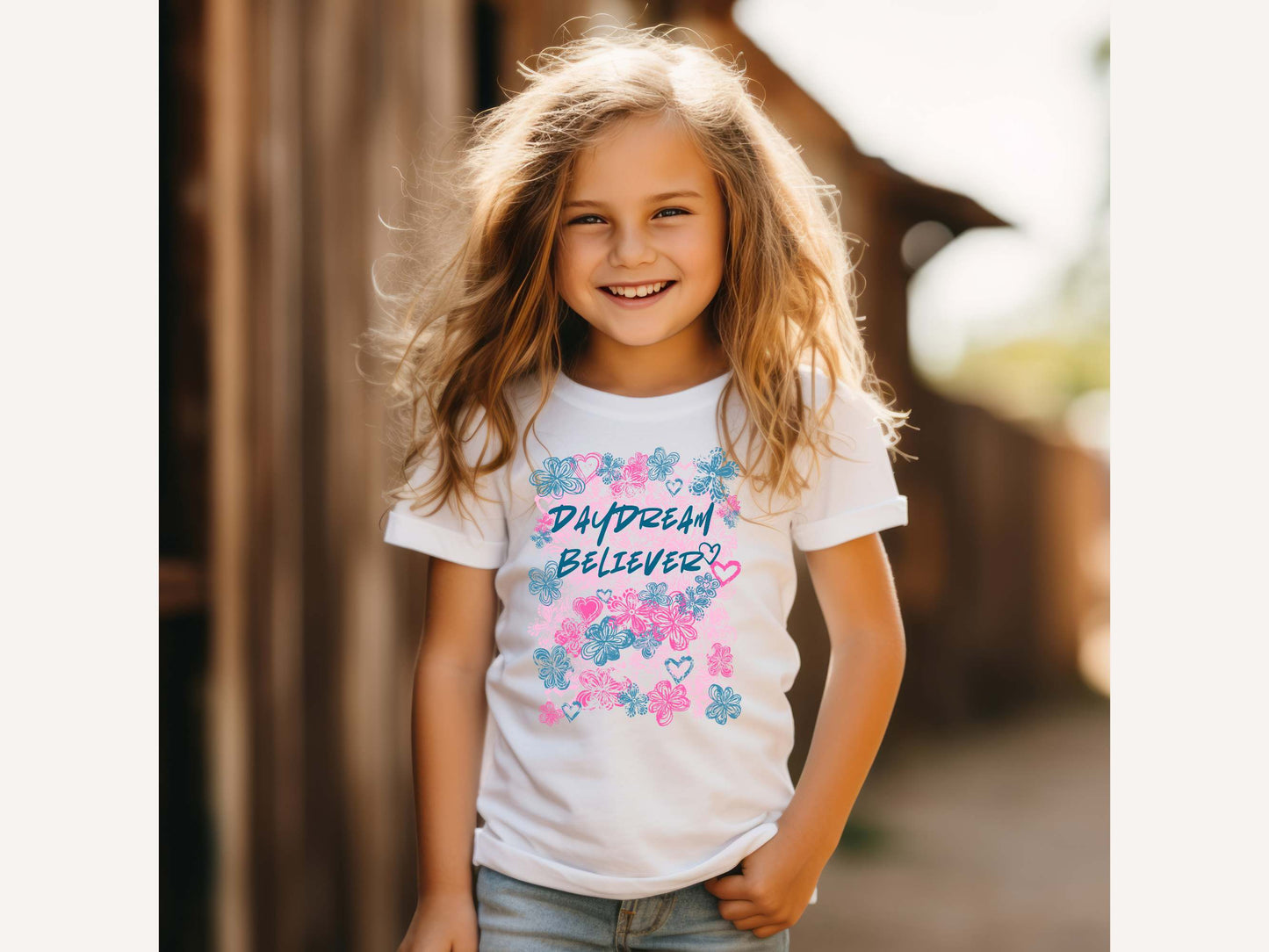 Daydream Believer youth bella + canvas t-shirt