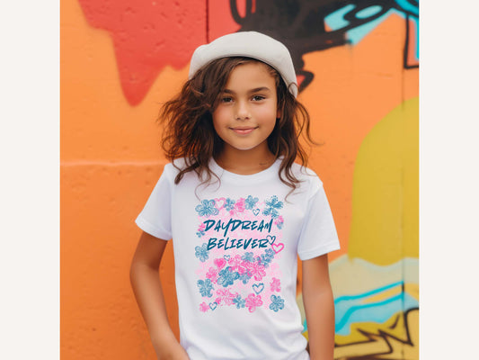 Daydream Believer youth bella + canvas t-shirt