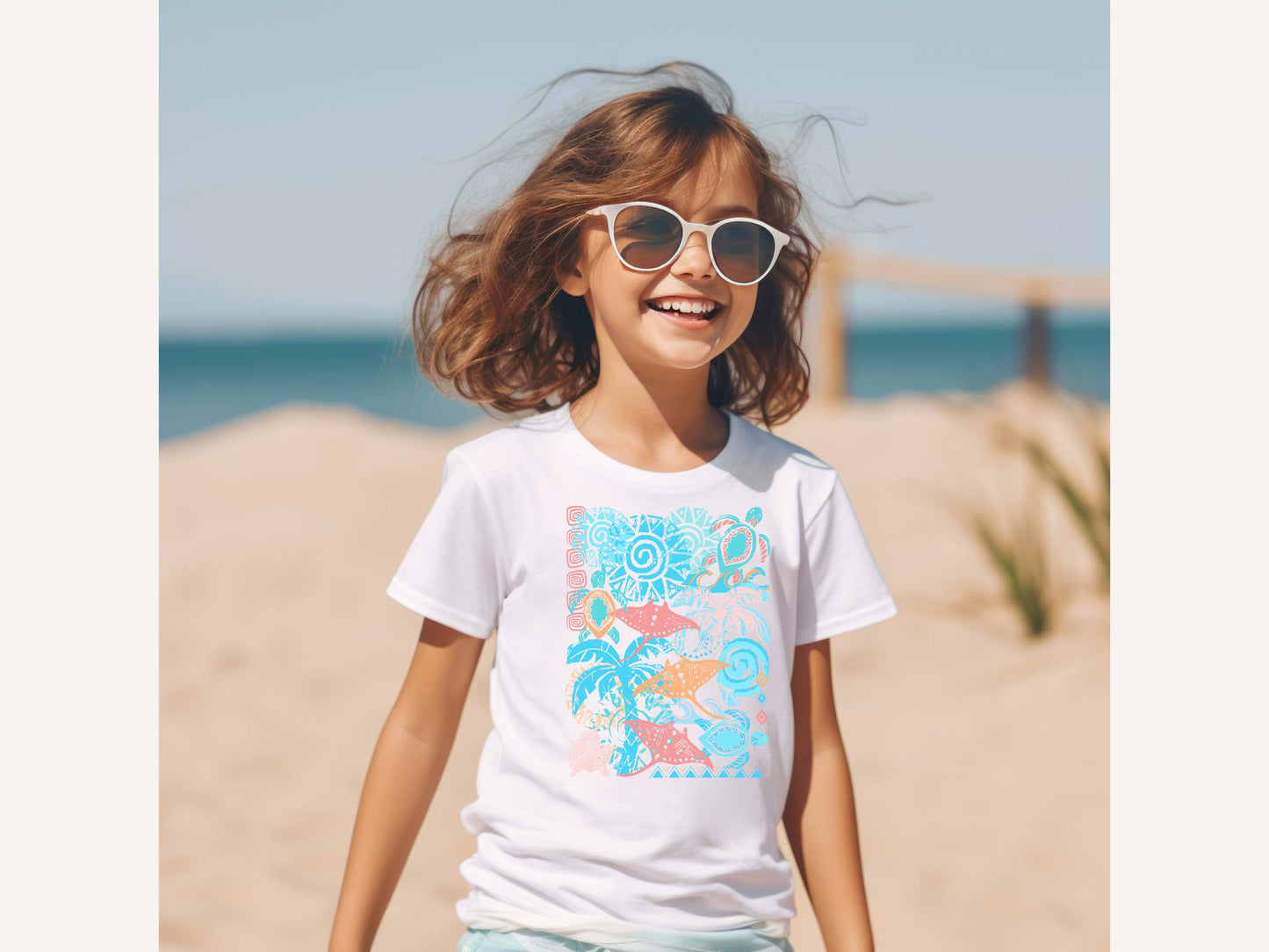 Ocean Love youth bella + canvas t-shirt