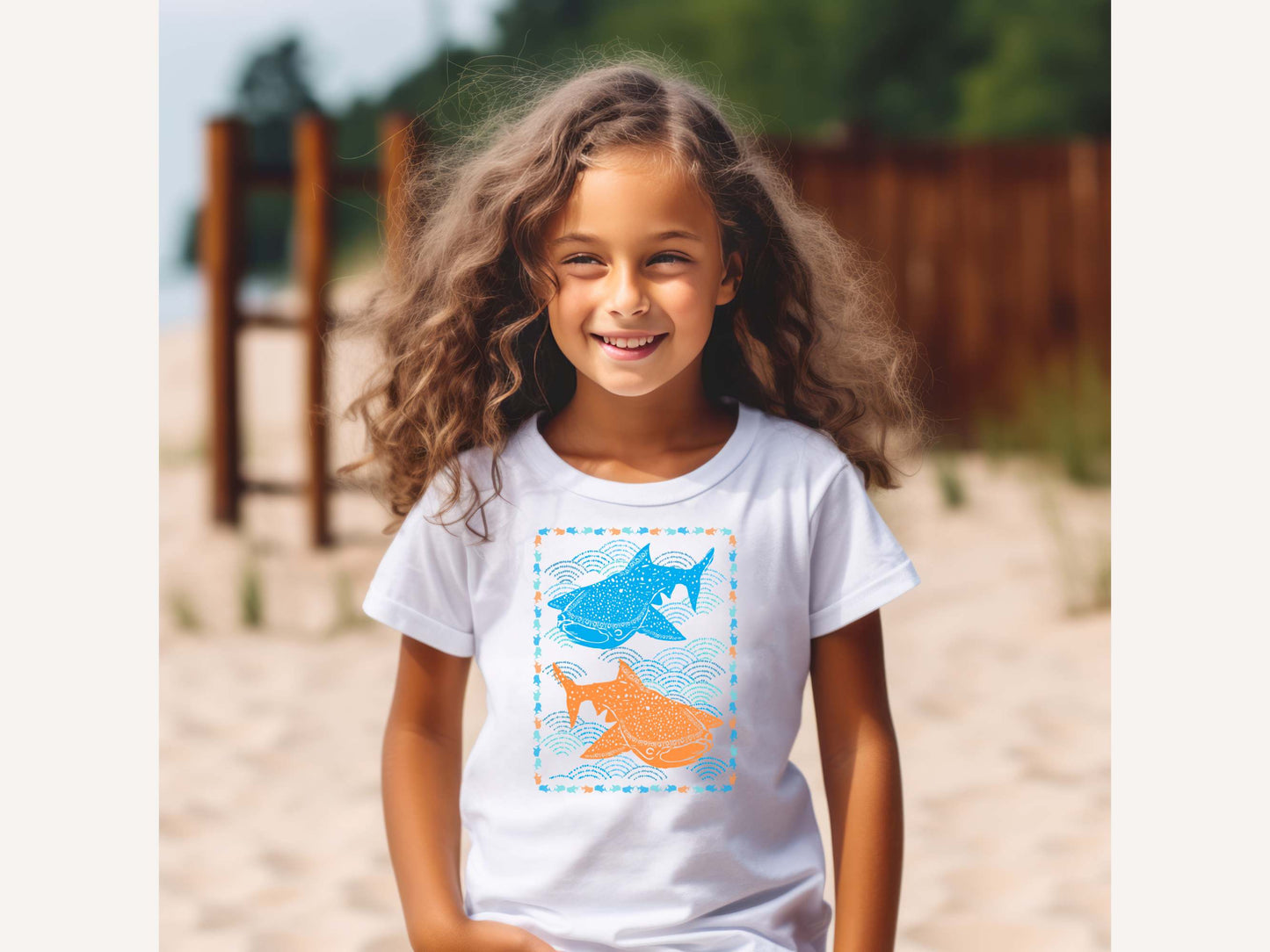 Whale Shark youth bella + canvas t-shirt