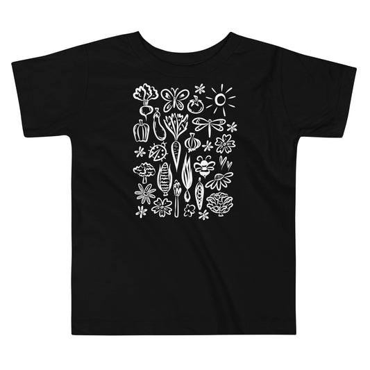 Seeds of Possibility White Artwork toddler bella + canvas t-shirt