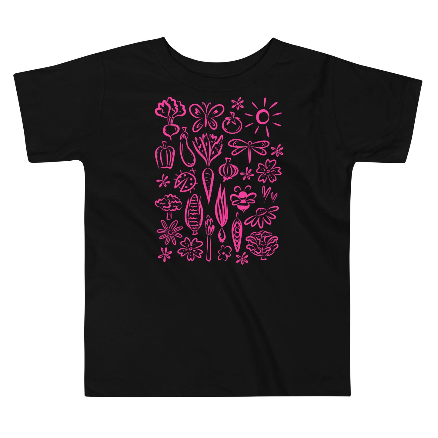 Seeds of Possibility Pink Artwork toddler bella + canvas t-shirt