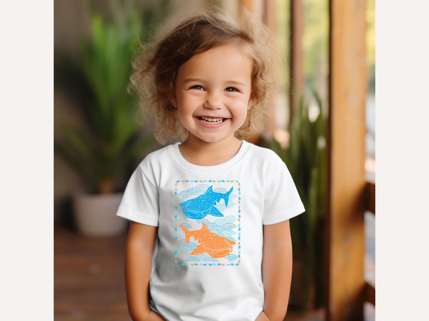 Whale Shark toddler bella + canvas t-shirt