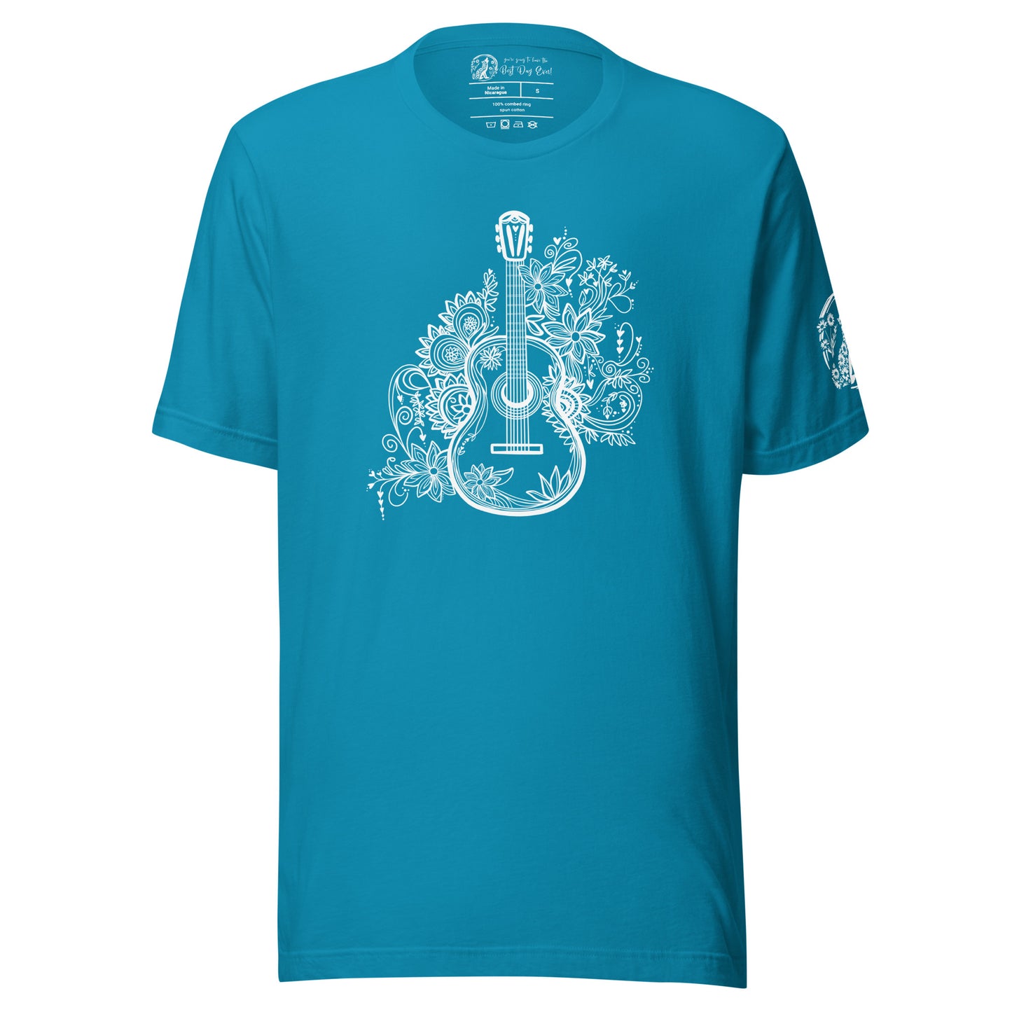 Guitar unisex bella + canvas t-shirt