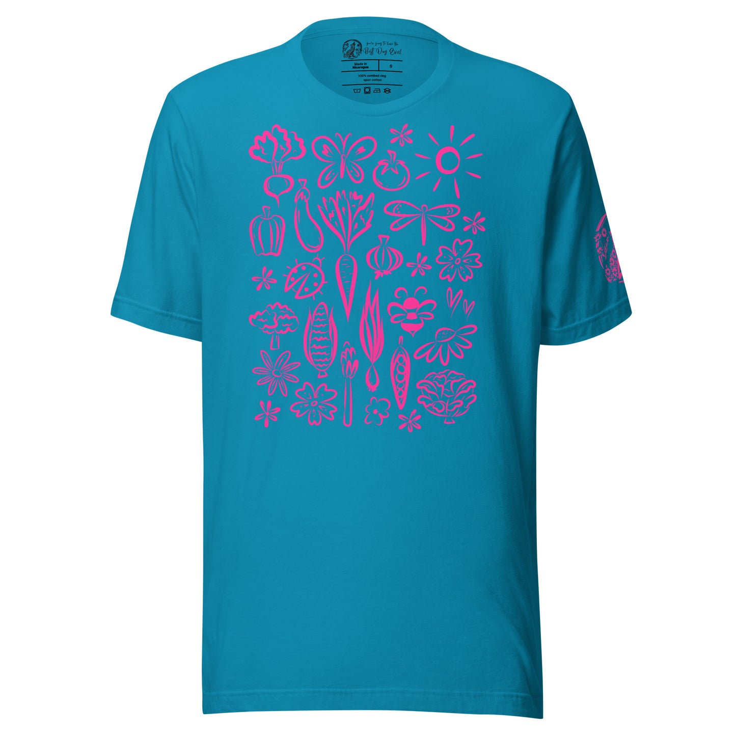 Seeds of Possibility Pink Artwork unisex bella + canvas t-shirt