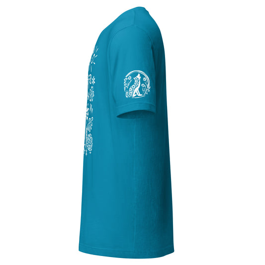 Seeds of Possibility White Artwork unisex bella + canvas t-shirt