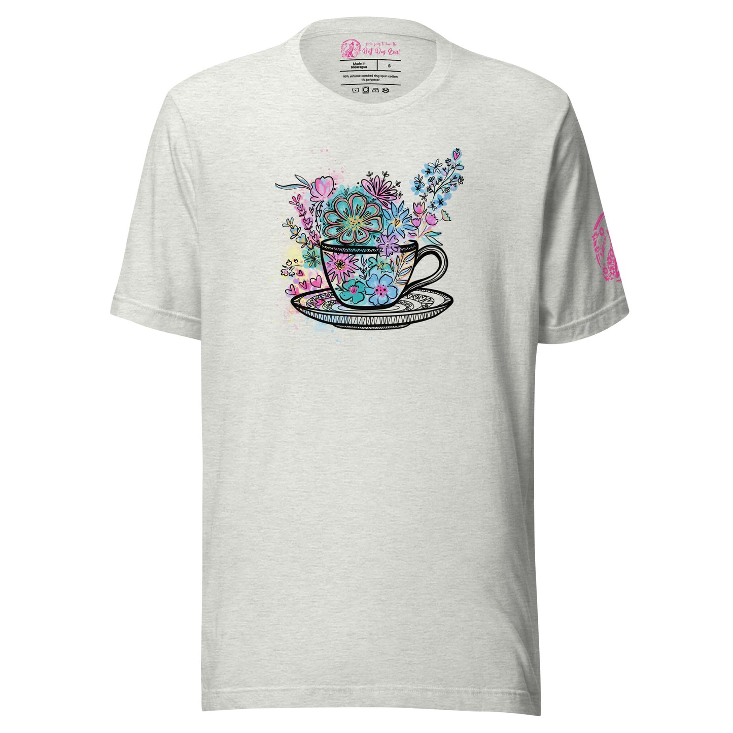 Spinning Tea Cup unisex bella + canvas t-shirt