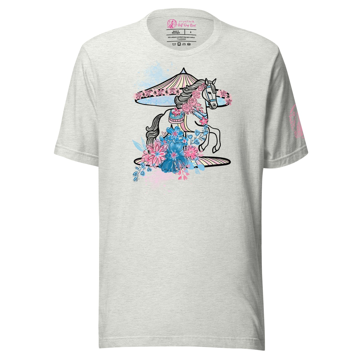 Carousel unisex bella + canvas t-shirt