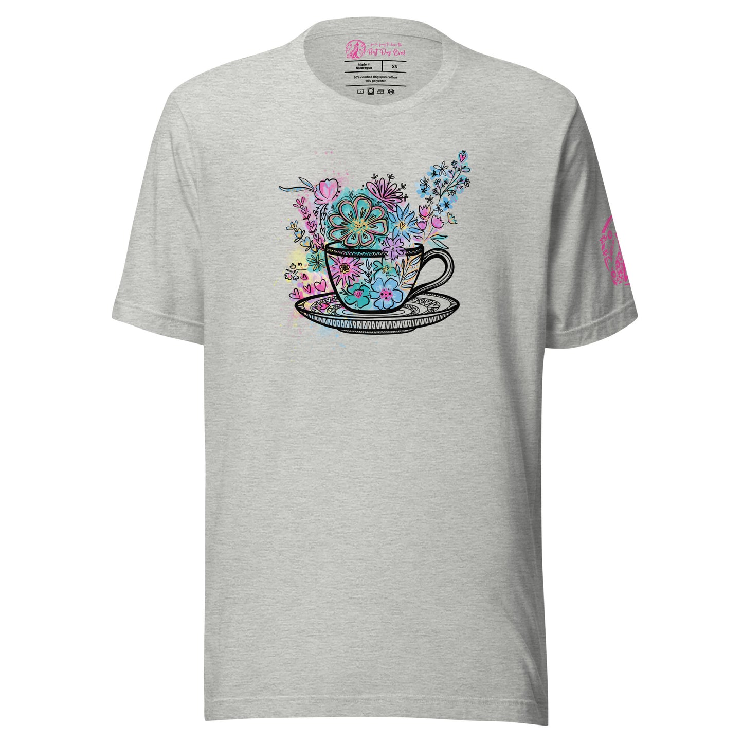 Spinning Tea Cup unisex bella + canvas t-shirt
