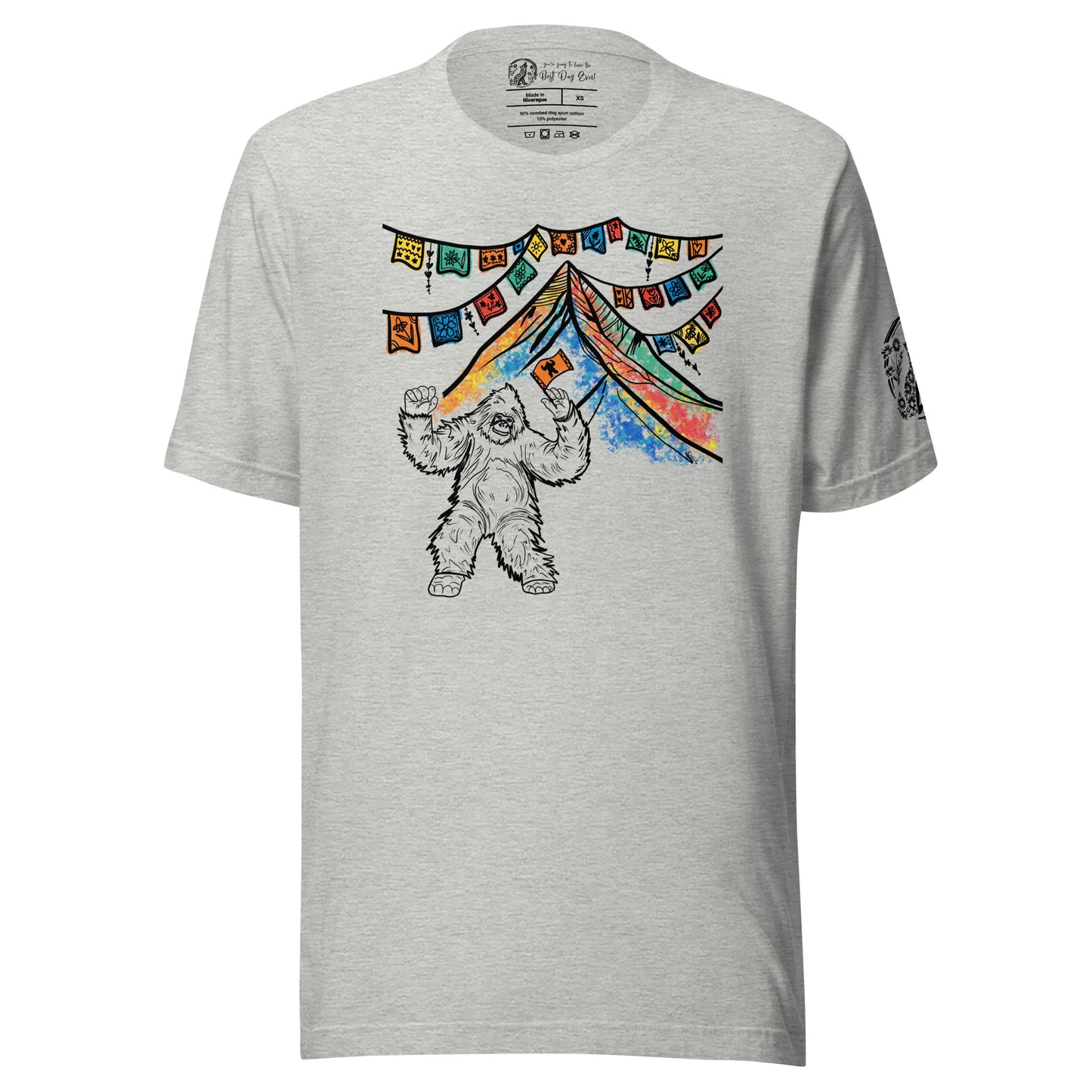 Dancing Yeti unisex bella + canvas t-shirt