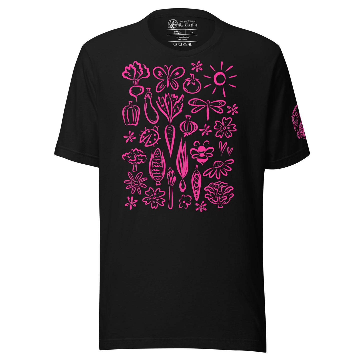 Seeds of Possibility Pink Artwork unisex bella + canvas t-shirt