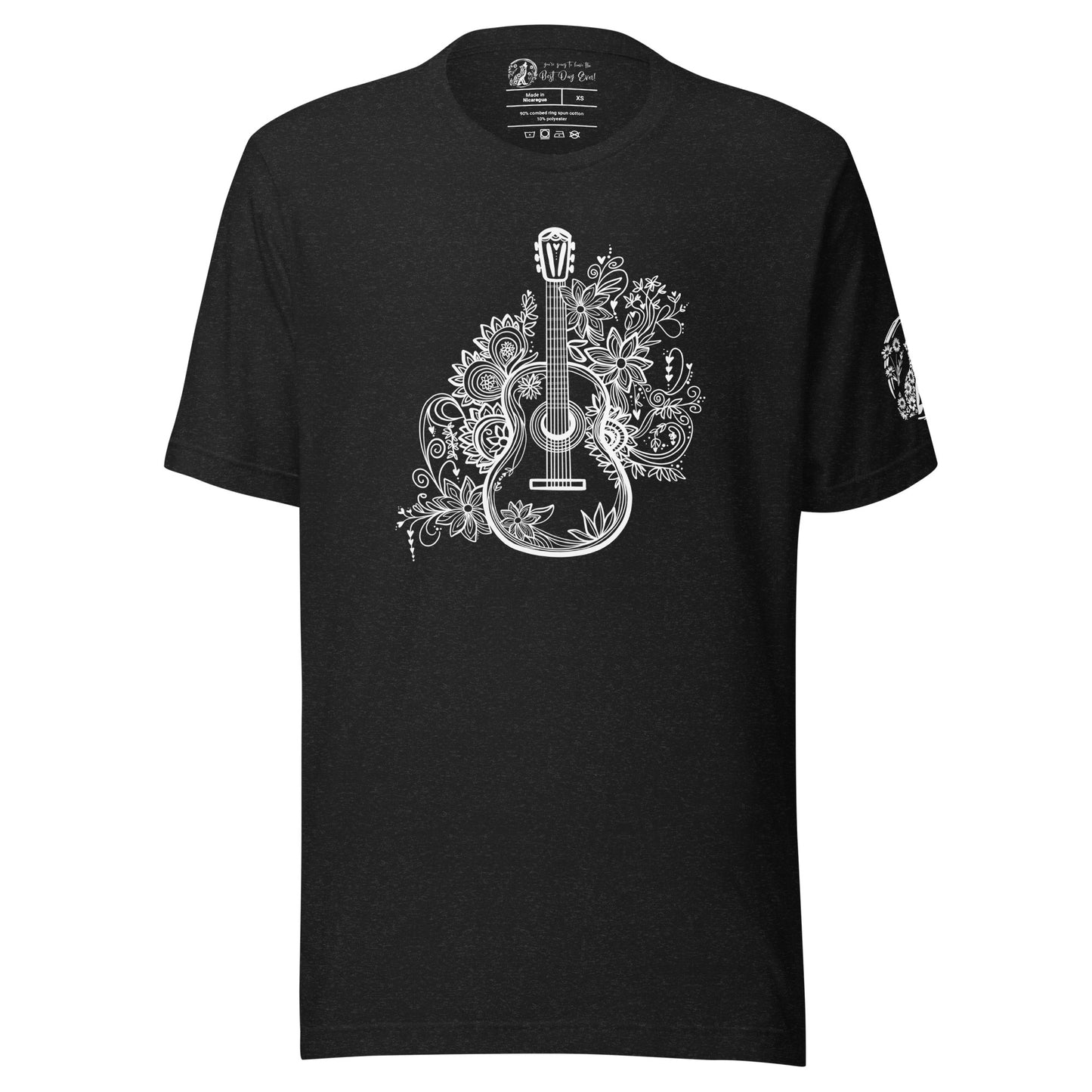 Guitar unisex bella + canvas t-shirt