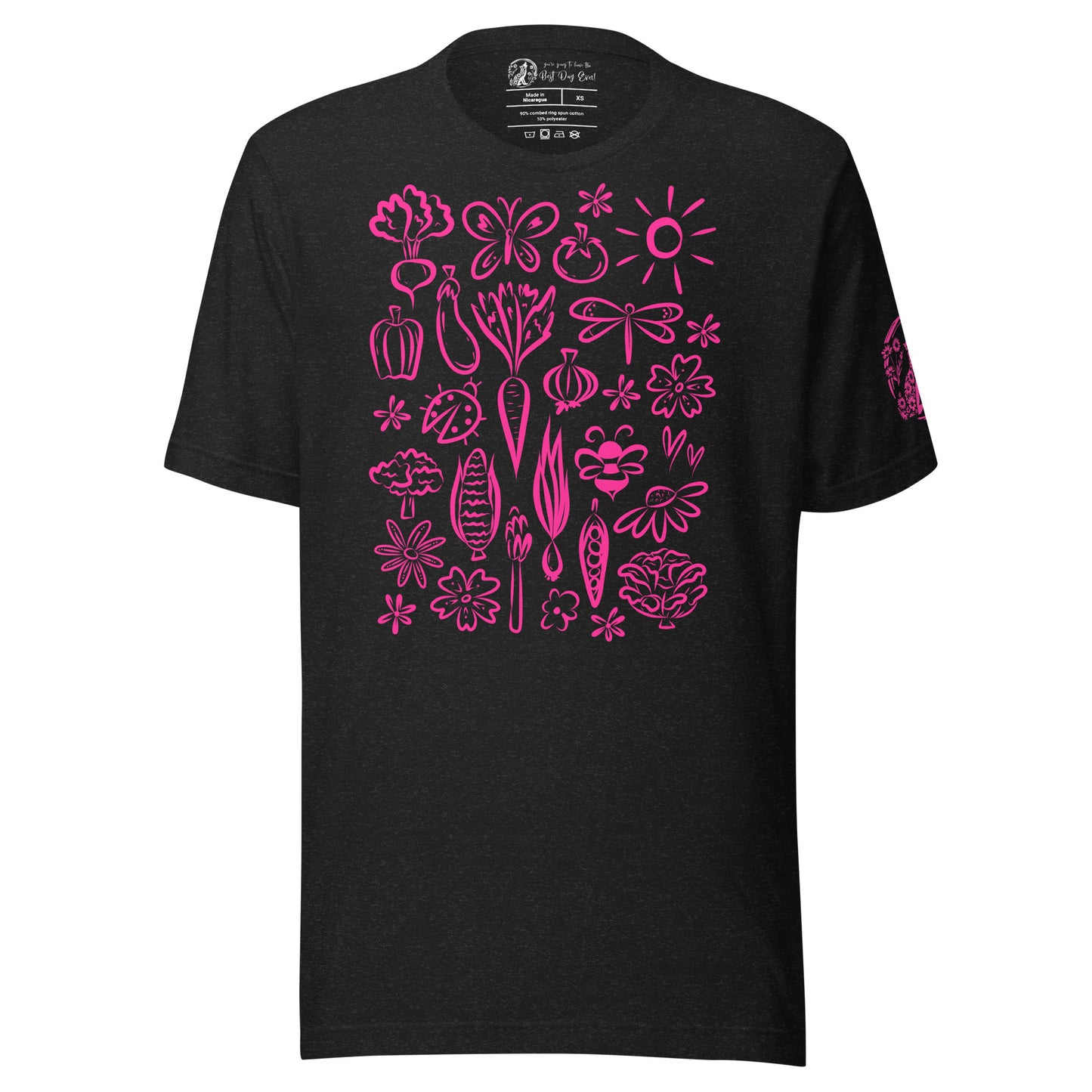 Seeds of Possibility Pink Artwork unisex bella + canvas t-shirt
