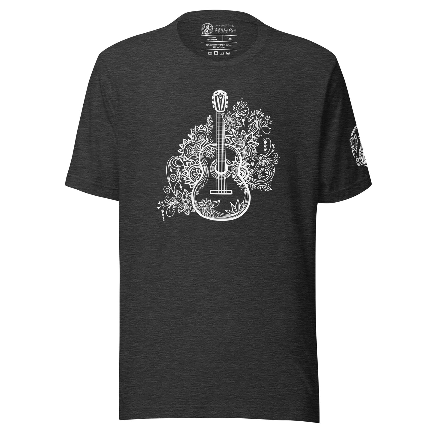 Guitar unisex bella + canvas t-shirt