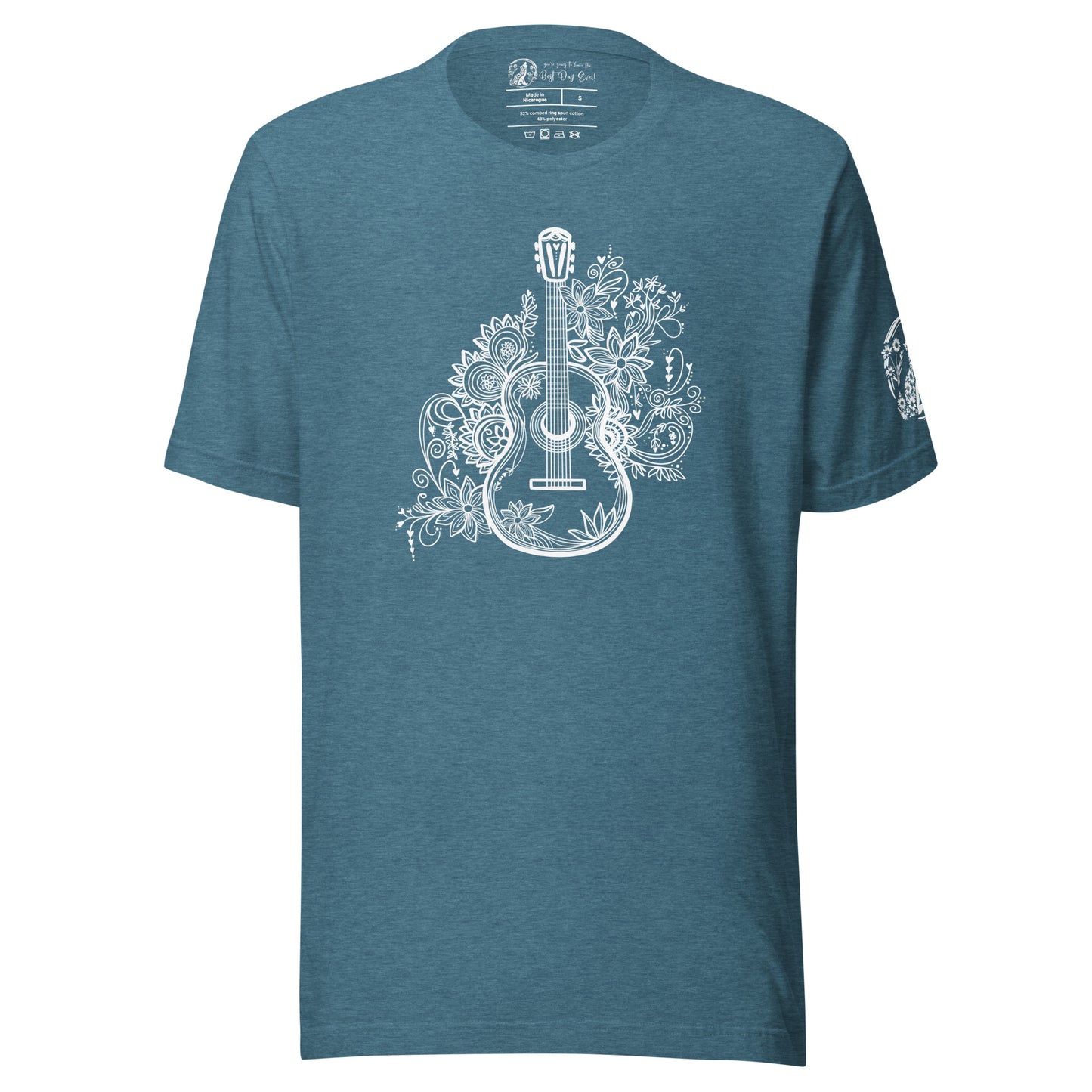 Guitar unisex bella + canvas t-shirt