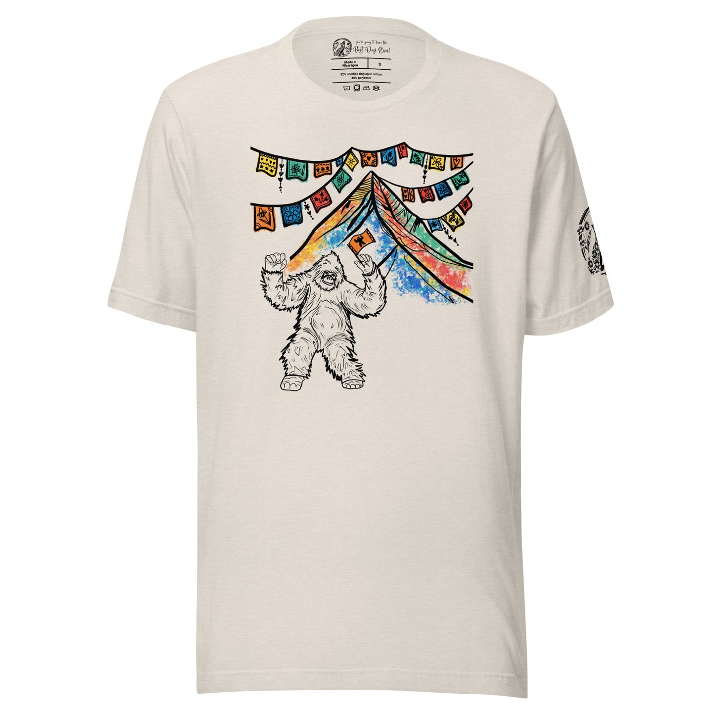 Dancing Yeti unisex bella + canvas t-shirt