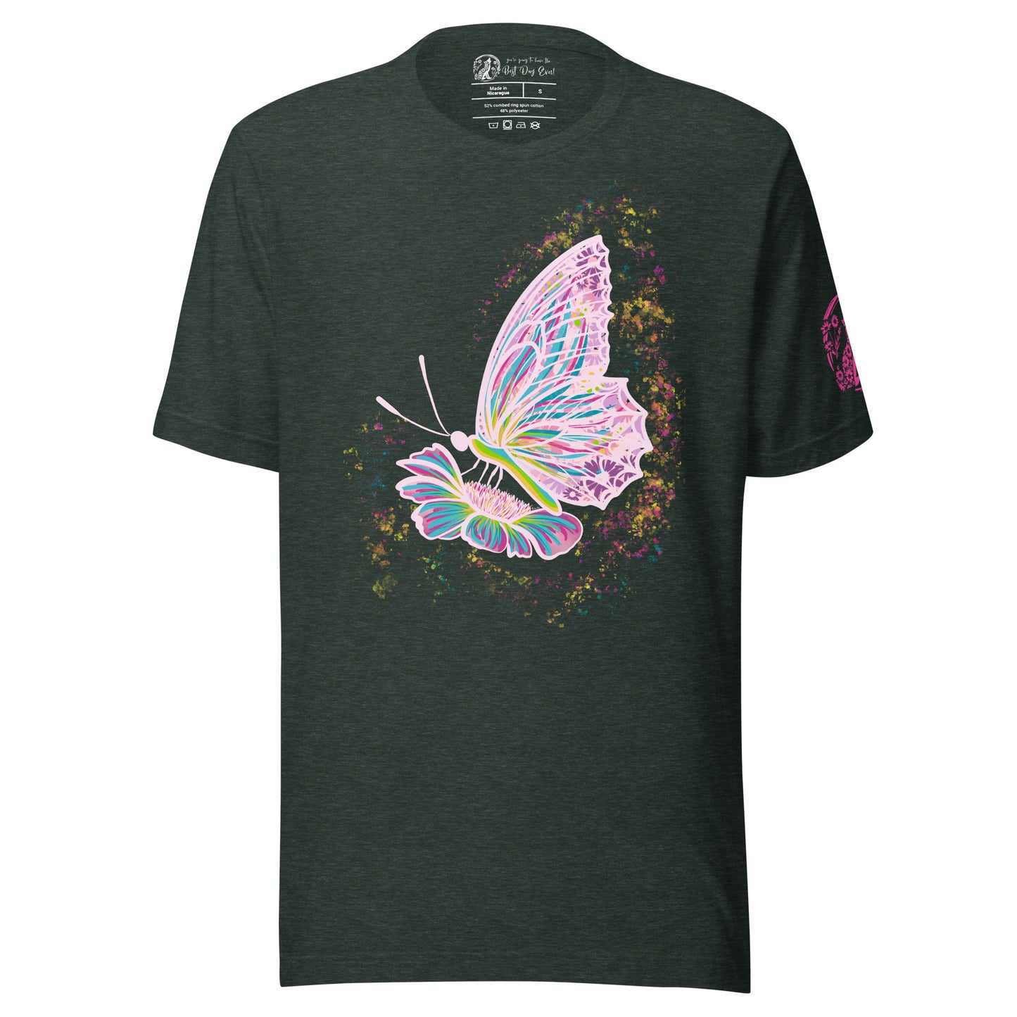 Love & Hope Butterfly unisex bella + canvas t-shirt