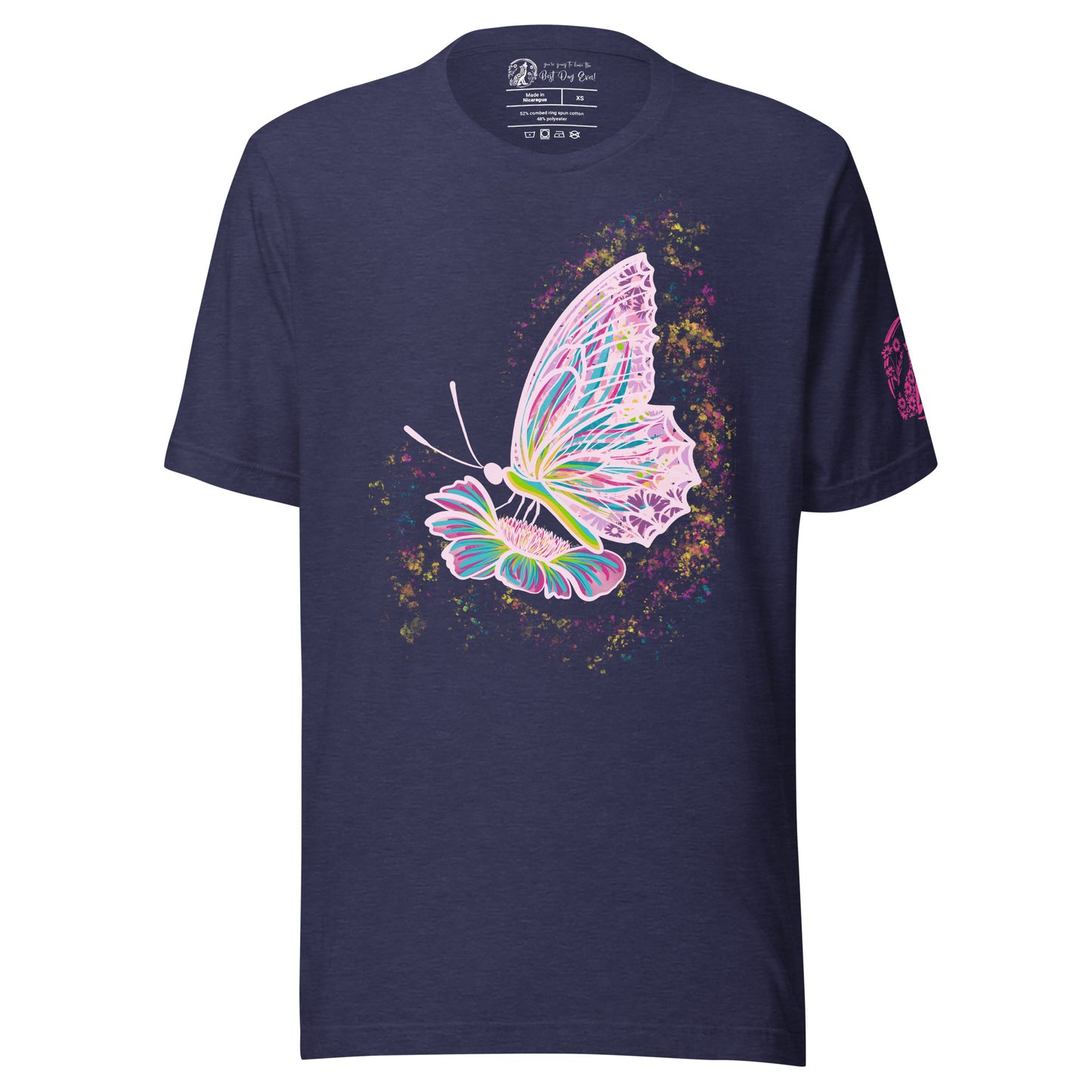 Love & Hope Butterfly unisex bella + canvas t-shirt