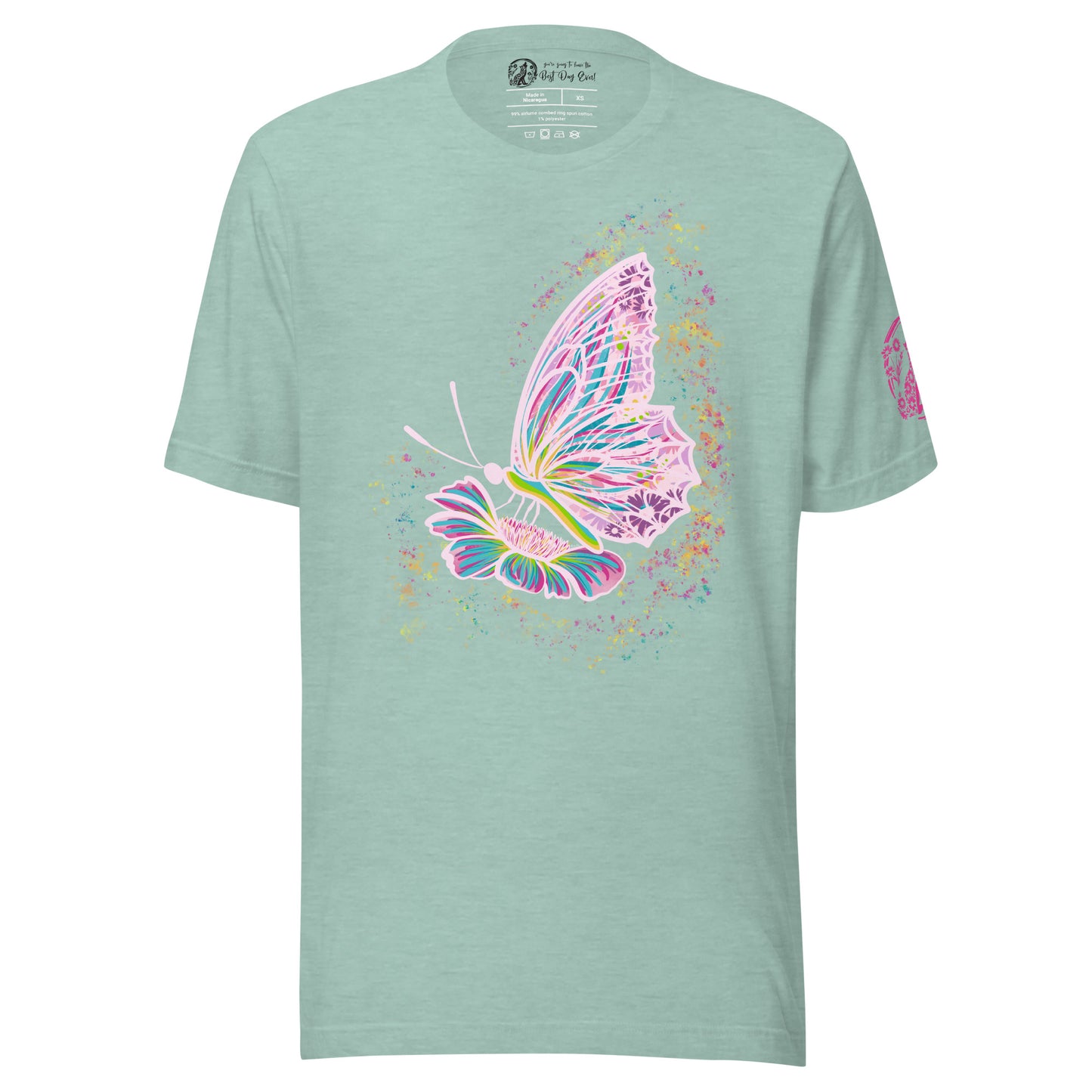 Love & Hope Butterfly unisex bella + canvas t-shirt