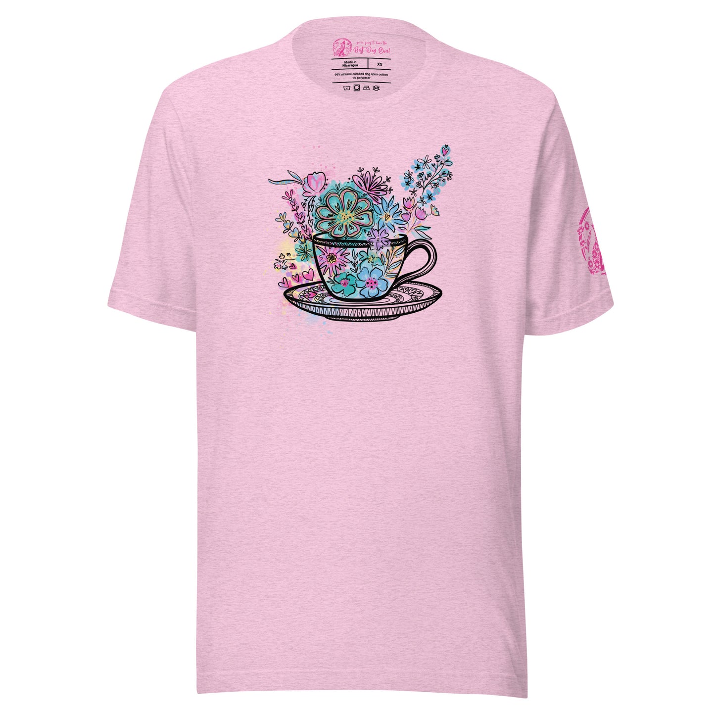 Spinning Tea Cup unisex bella + canvas t-shirt