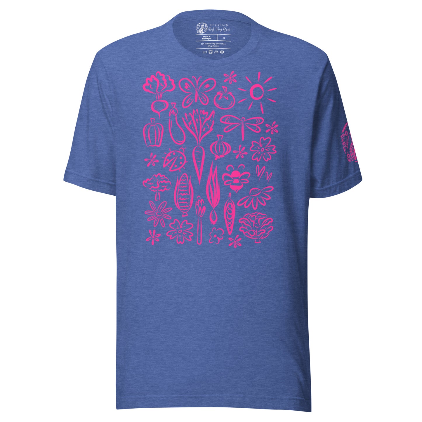 Seeds of Possibility Pink Artwork unisex bella + canvas t-shirt
