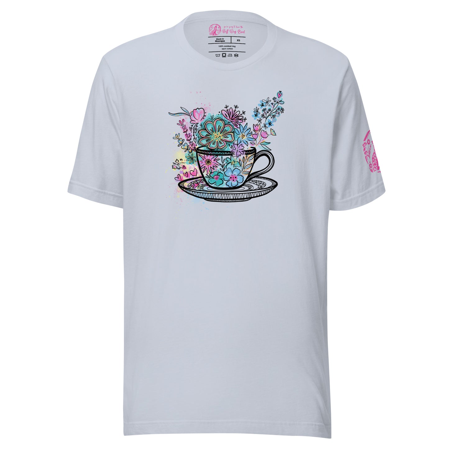 Spinning Tea Cup unisex bella + canvas t-shirt