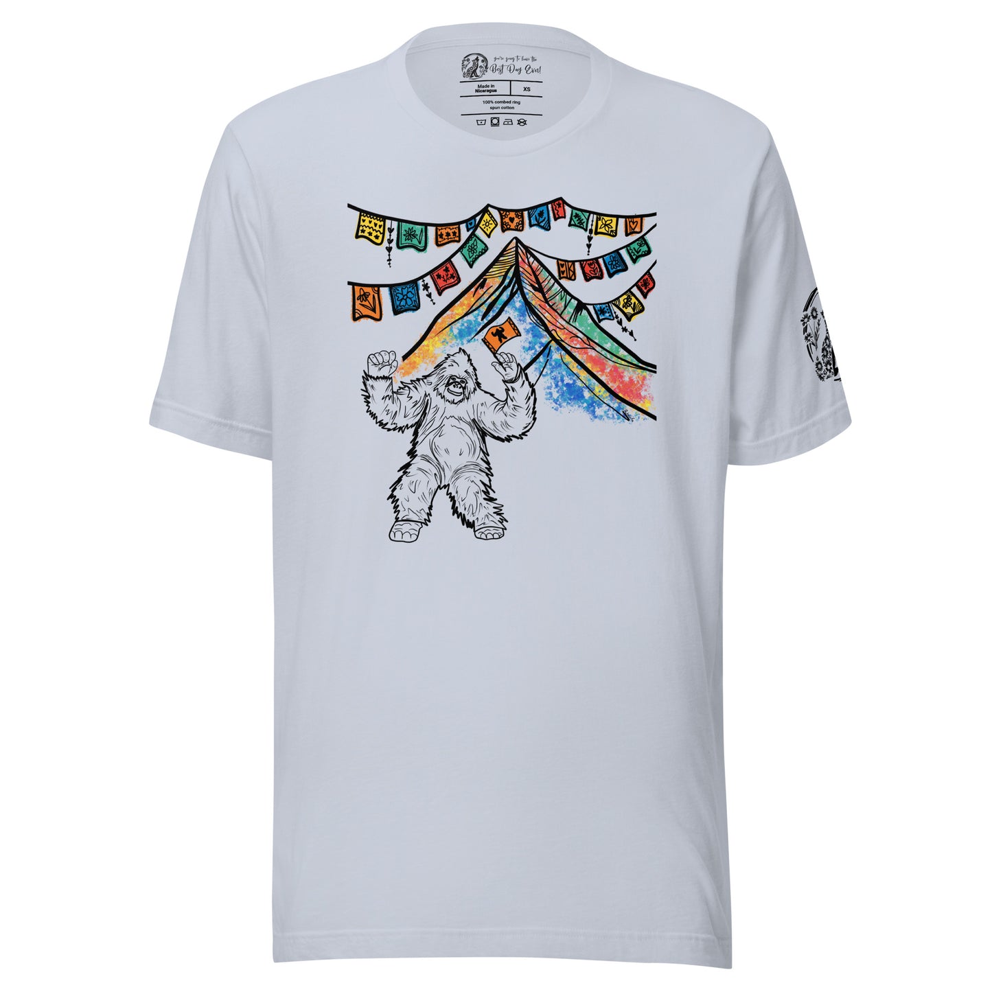 Dancing Yeti unisex bella + canvas t-shirt