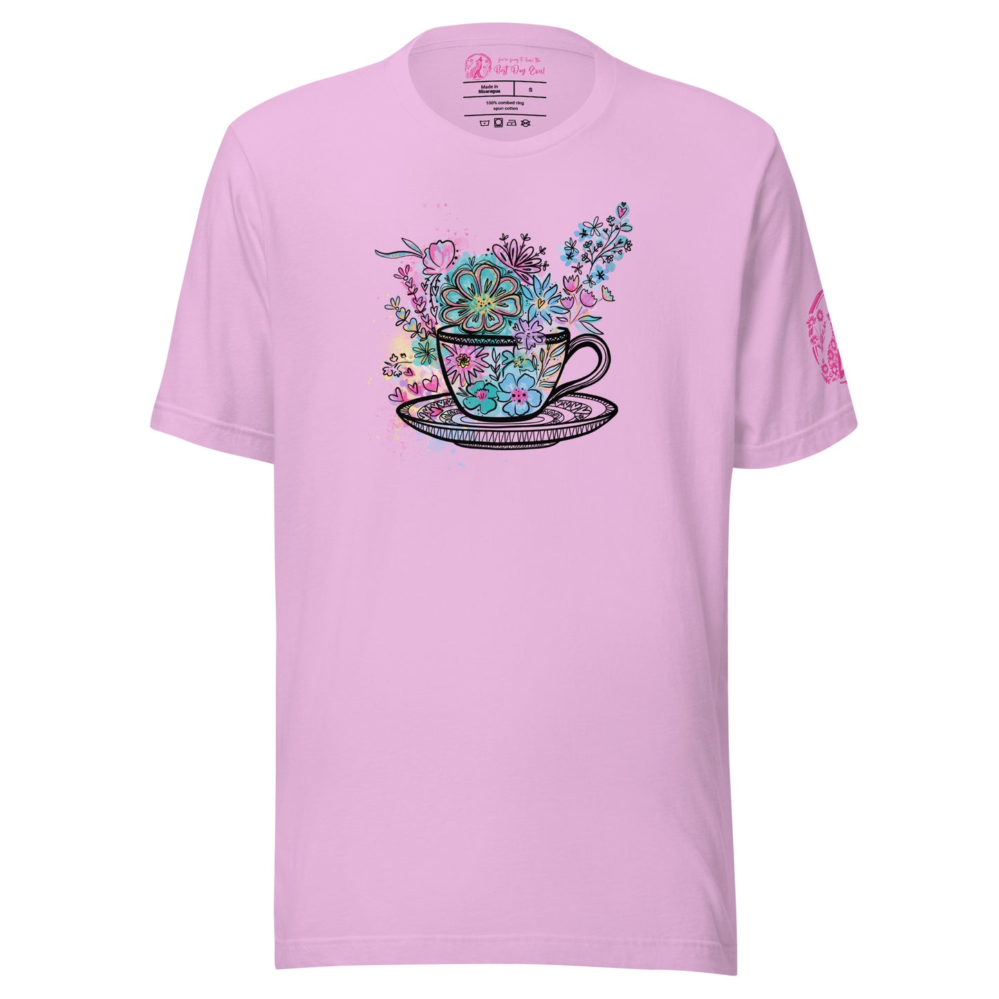 Spinning Tea Cup unisex bella + canvas t-shirt