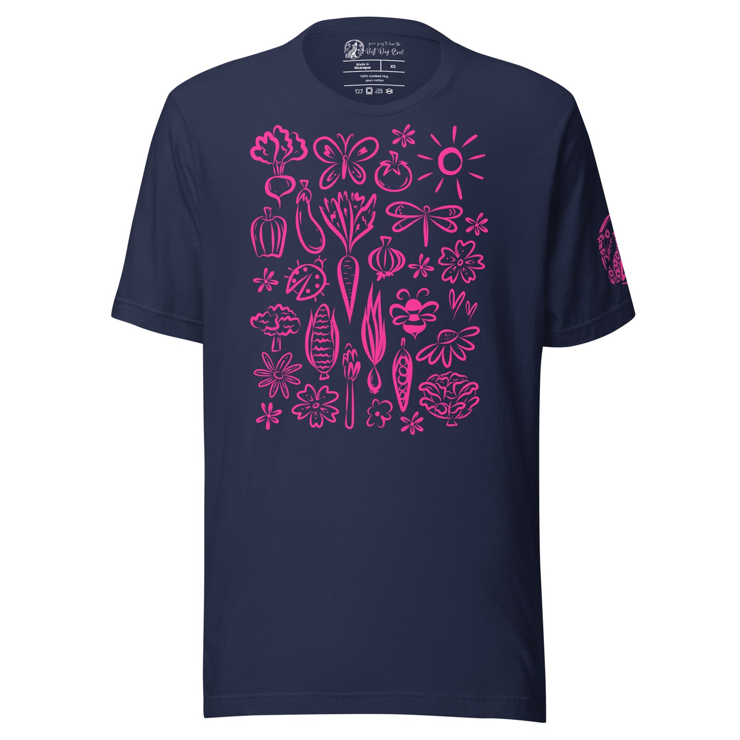 Seeds of Possibility Pink Artwork unisex bella + canvas t-shirt