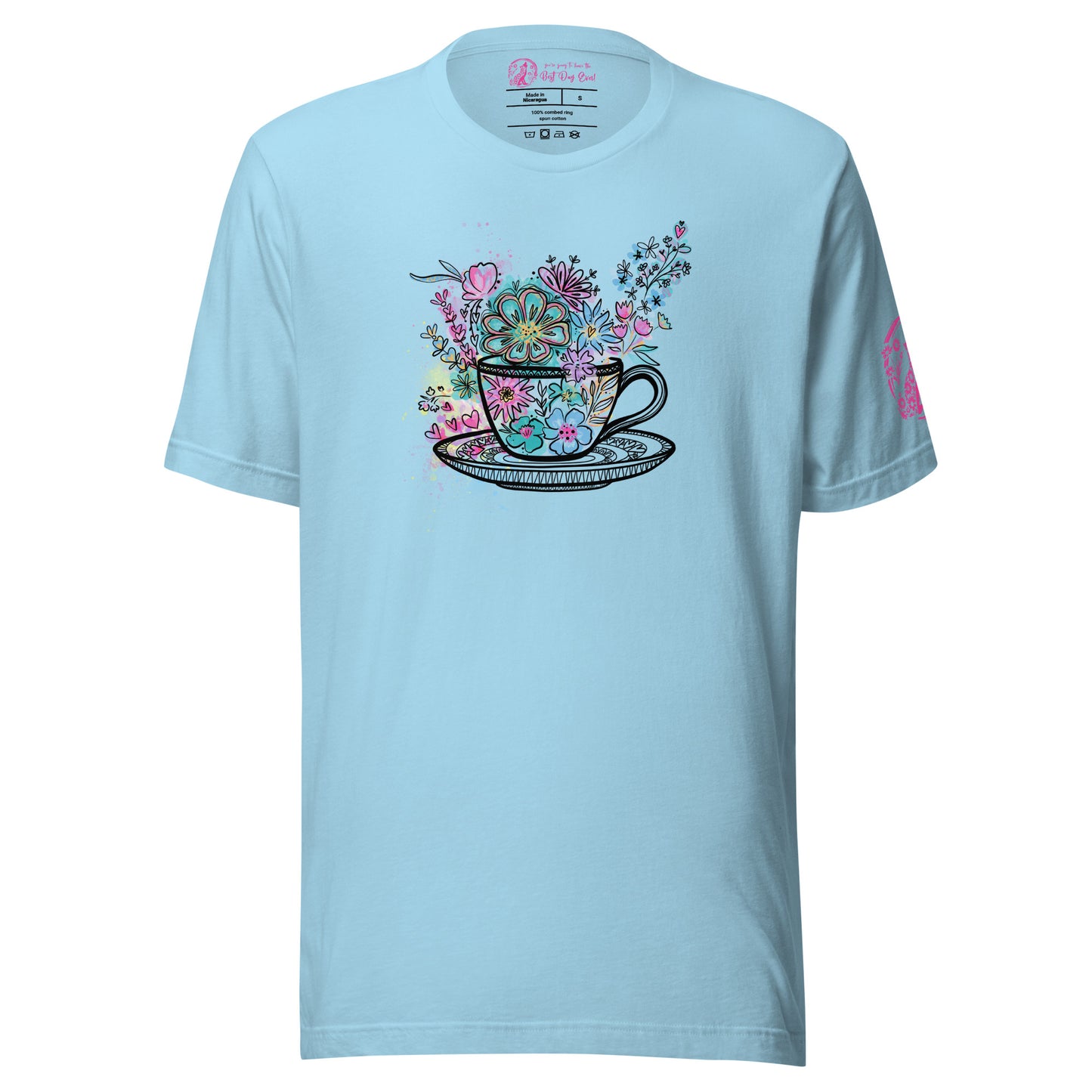Spinning Tea Cup unisex bella + canvas t-shirt