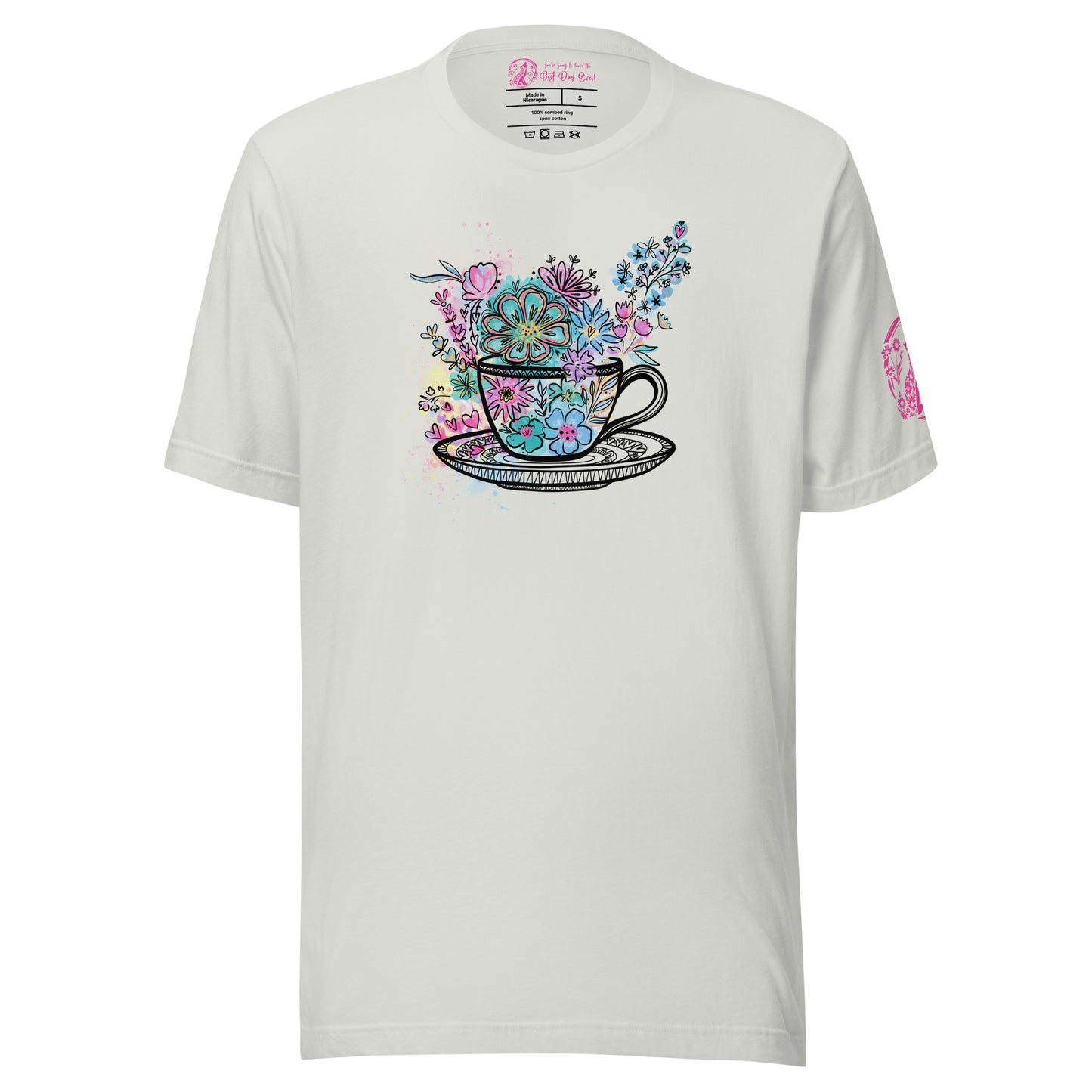 Spinning Tea Cup unisex bella + canvas t-shirt