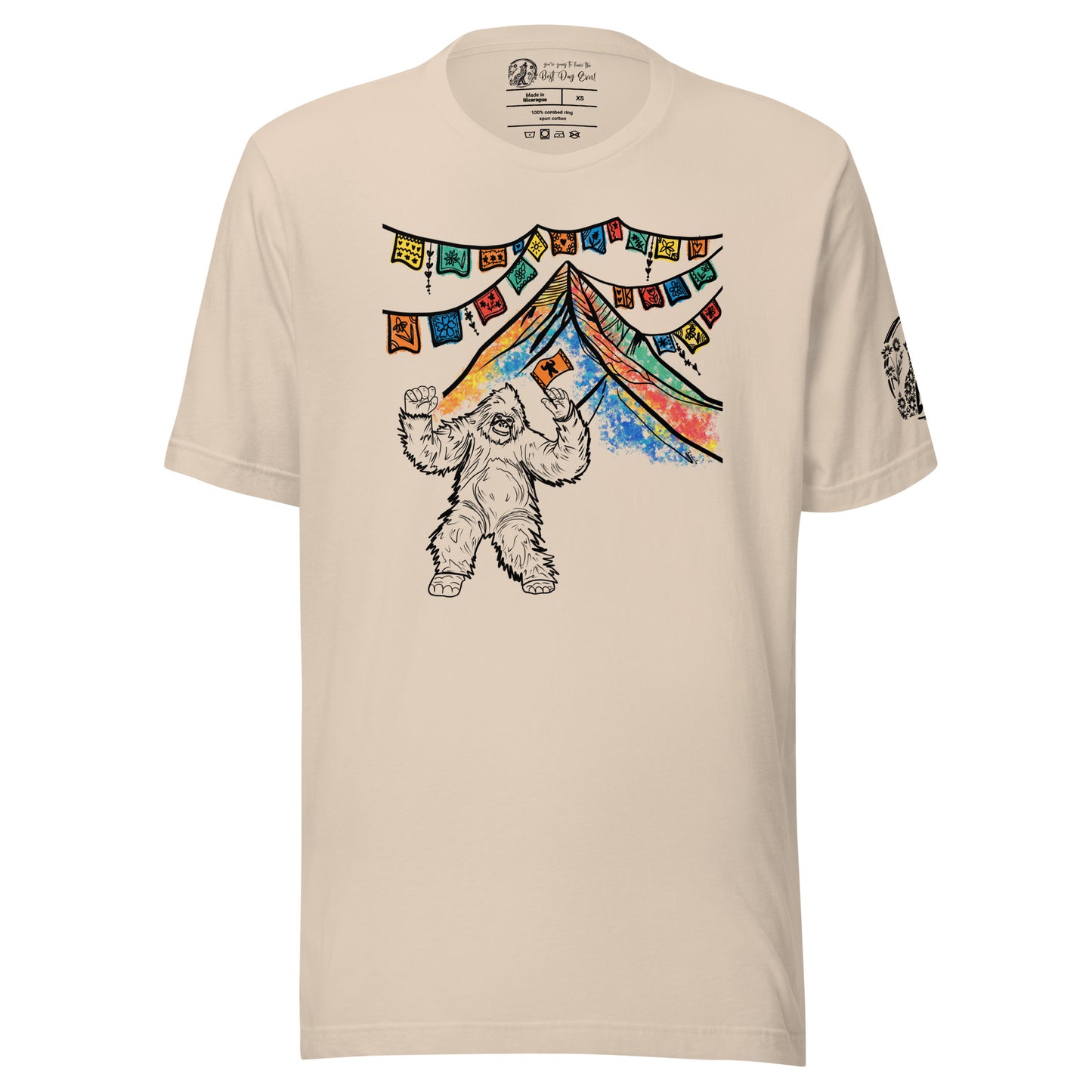 Dancing Yeti unisex bella + canvas t-shirt