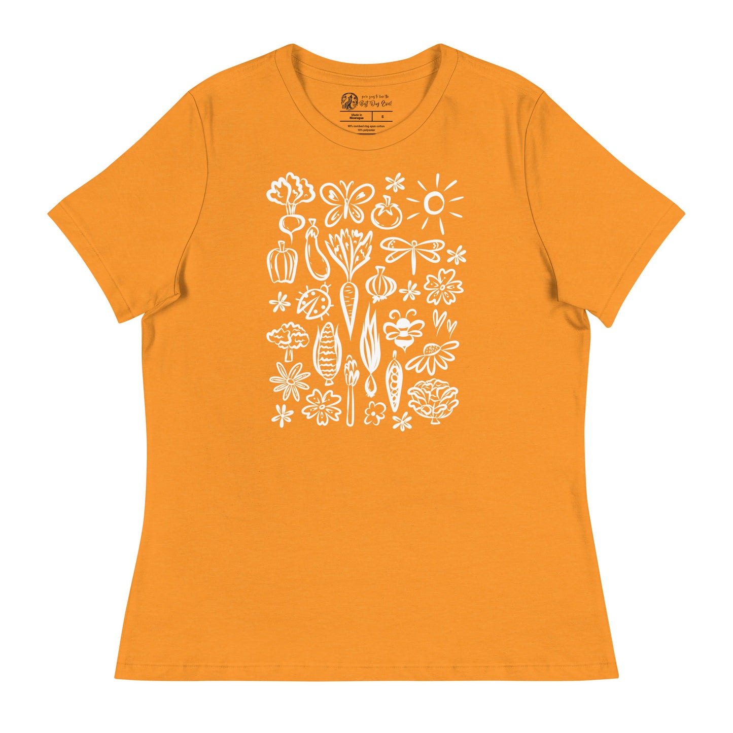Seeds of Possibility White Artwork women's bella + canvas t-shirt