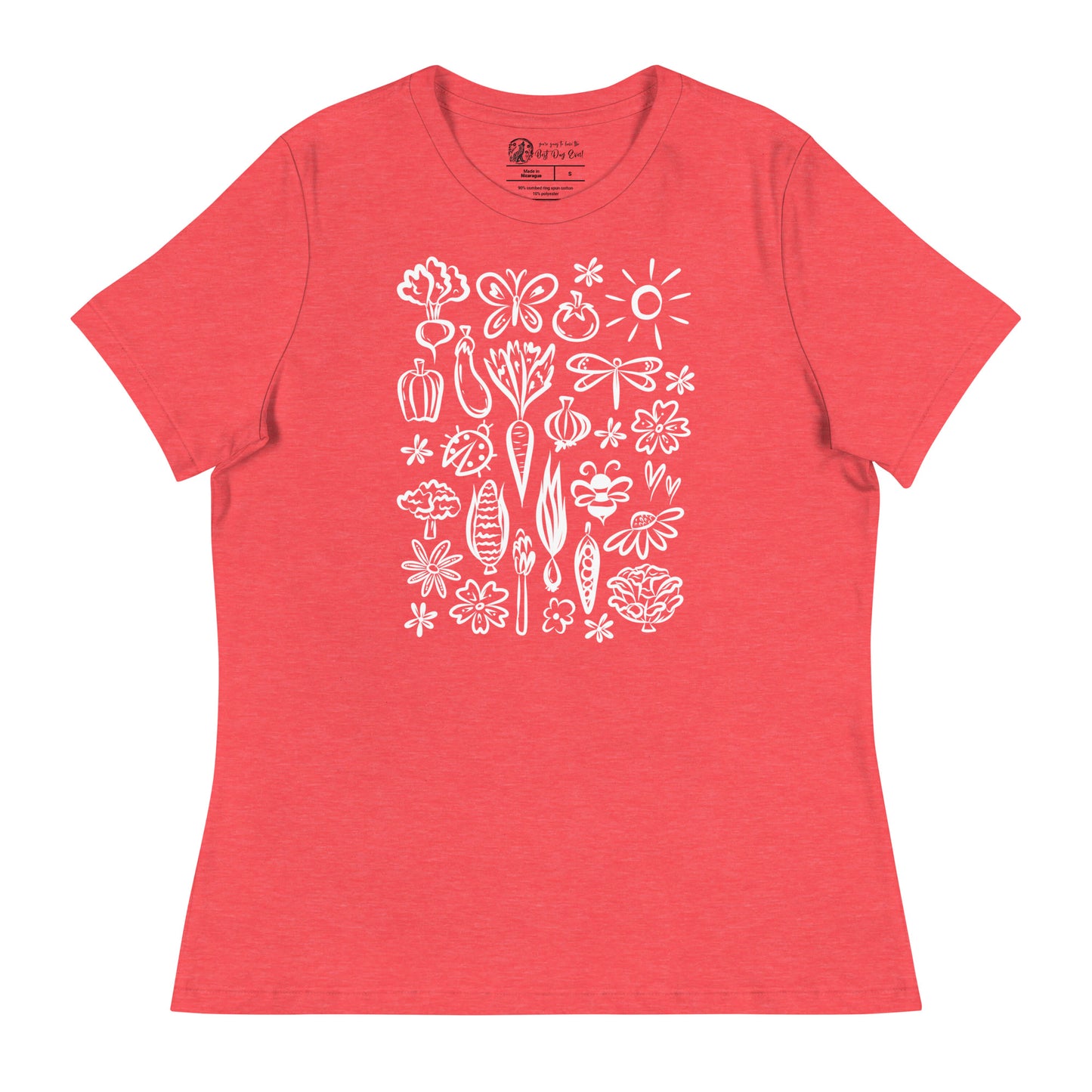Seeds of Possibility White Artwork women's bella + canvas t-shirt