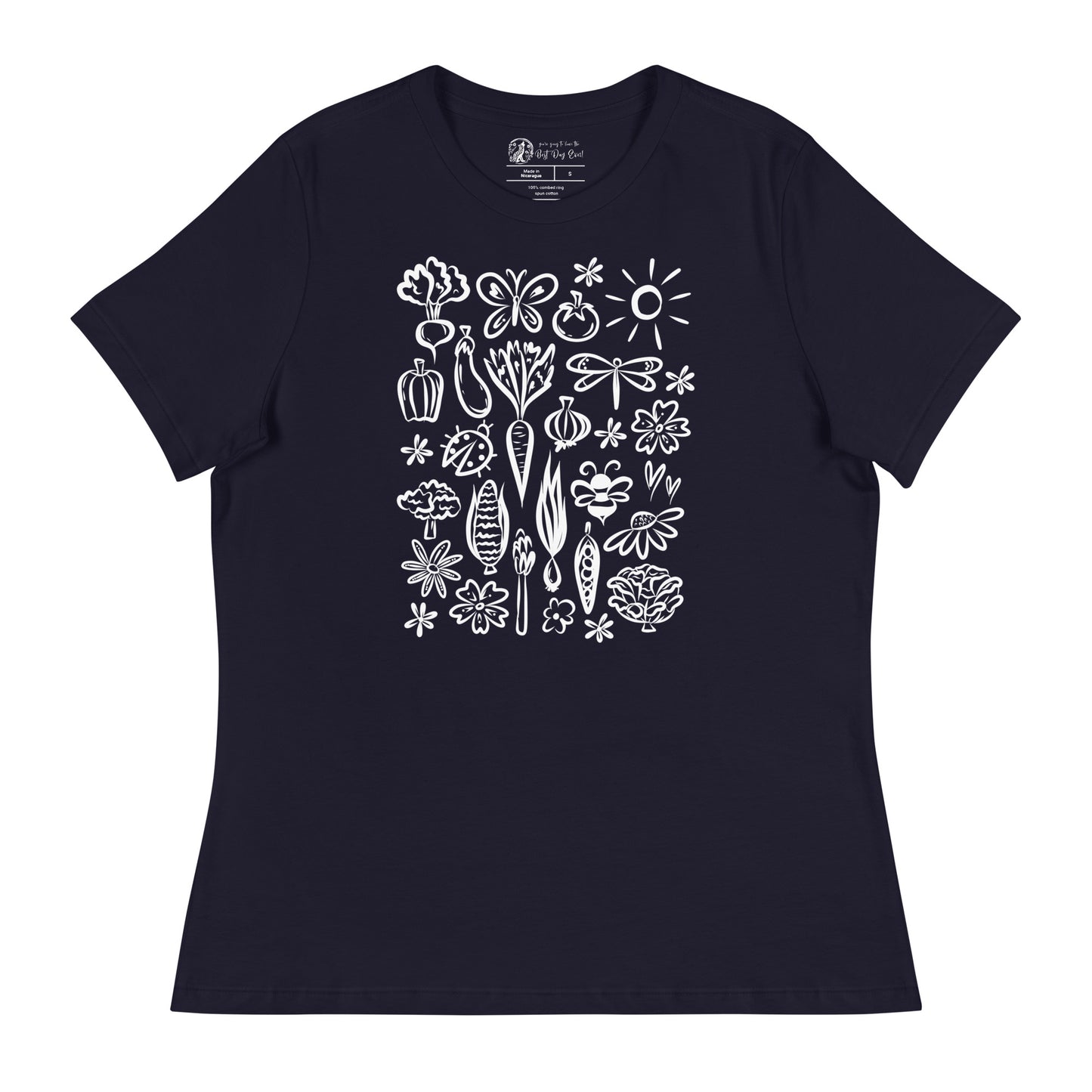 Seeds of Possibility White Artwork women's bella + canvas t-shirt