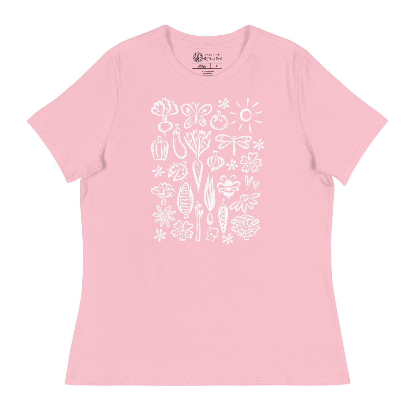 Seeds of Possibility White Artwork women's bella + canvas t-shirt