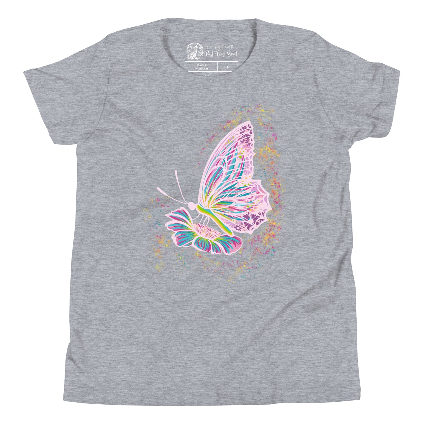Love & Hope Butterfly youth bella + canvas t-shirt